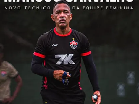 Vitória anuncia o técnico Marcos Carvalho para o futebol feminino