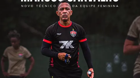 Marcos Carvalho assume como treinador do Vitória – Foto: Karla Porto/ECV