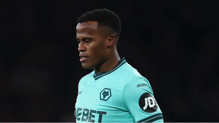 Jhon Arias, meia colombiano do Wolverhampton - Foto: Richard Heathcote/Getty Images
