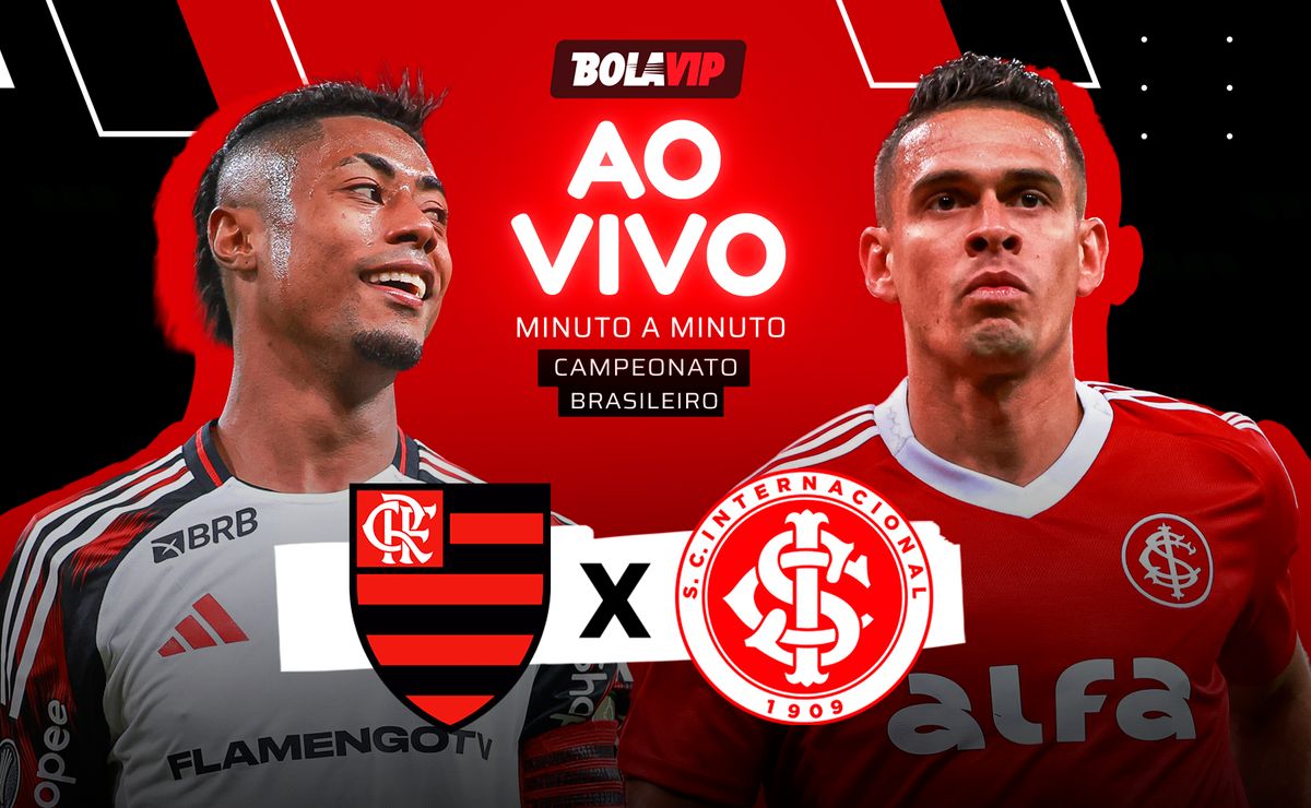 Flamengo x Internacional AO VIVO – Primeiro tempo em andamento pelo Brasileirão 2026