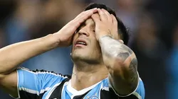 Cristaldo, meia-atacante do Grêmio em partida pelo campeonato brasileiro (Foto: Pedro H. Tesch/Getty Images)