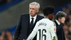 Ancelotti e Endrick. (Photo by Angel Martinez/Getty Images)