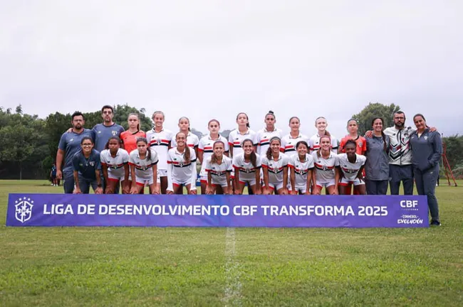 Liga de desenvolvimento Feminina Sub-14. Foto: Maxi Franzoi/CBF