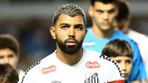 Gabigol, atacante do Santos 
