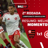 Flamengo e Inter empatam no Maracanã pelo Campeonato Brasileiro