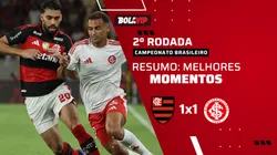 Flamengo e Inter empatam em jogo morno no Maracanã. Foto: Wagner Meier/Getty Images