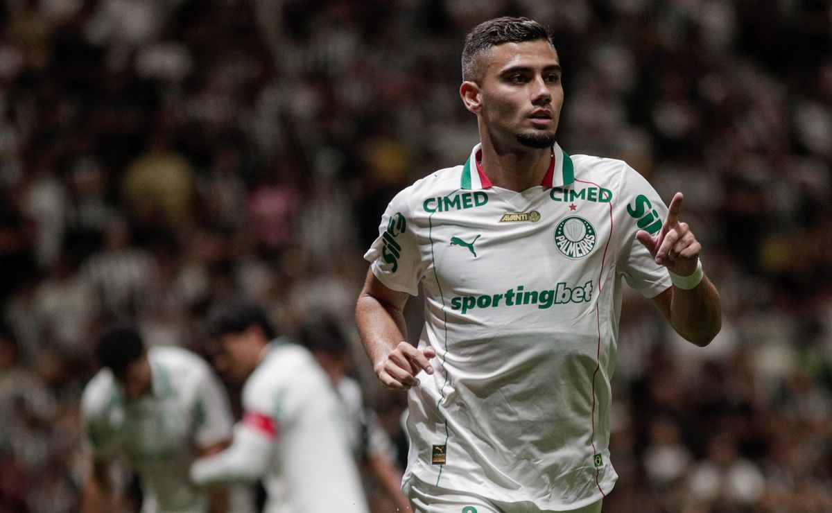 Andreas celebra goleada do Palmeiras e destaca adaptação: “A cada dia me sinto melhor”