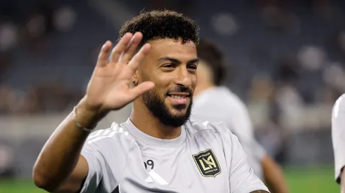 Denis Bouanga, atacante quer o Fluzão – 
Foto: Kevork Djansezian/Getty Images
