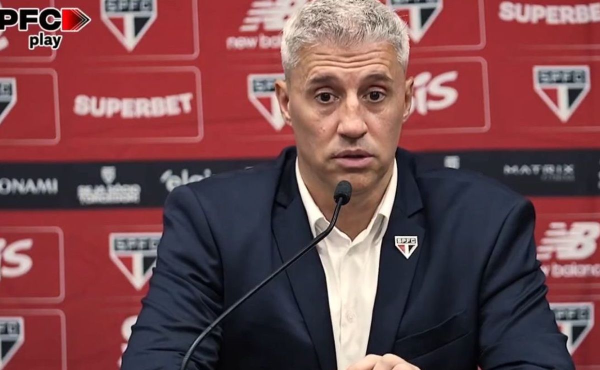 Hernán Crespo é sincero sobre Alisson e admite que meia perdeu espaço no São Paulo