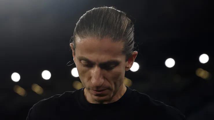 Filipe Luís vem sendo questionado no comando do Flamengo mesmo vencendo quase tudo em 2025 - Foto: Wagner Meier/Getty Images