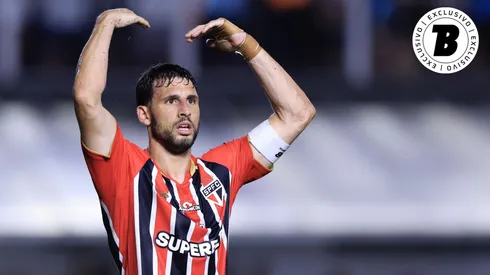 Calleri chegou a 14 gols nos clássicos paulistas. Foto: Marcello Zambrana/AGIF
