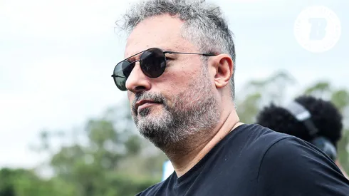 Alexandre Mattos diretor executivo do Santos na Vila Belmiro
