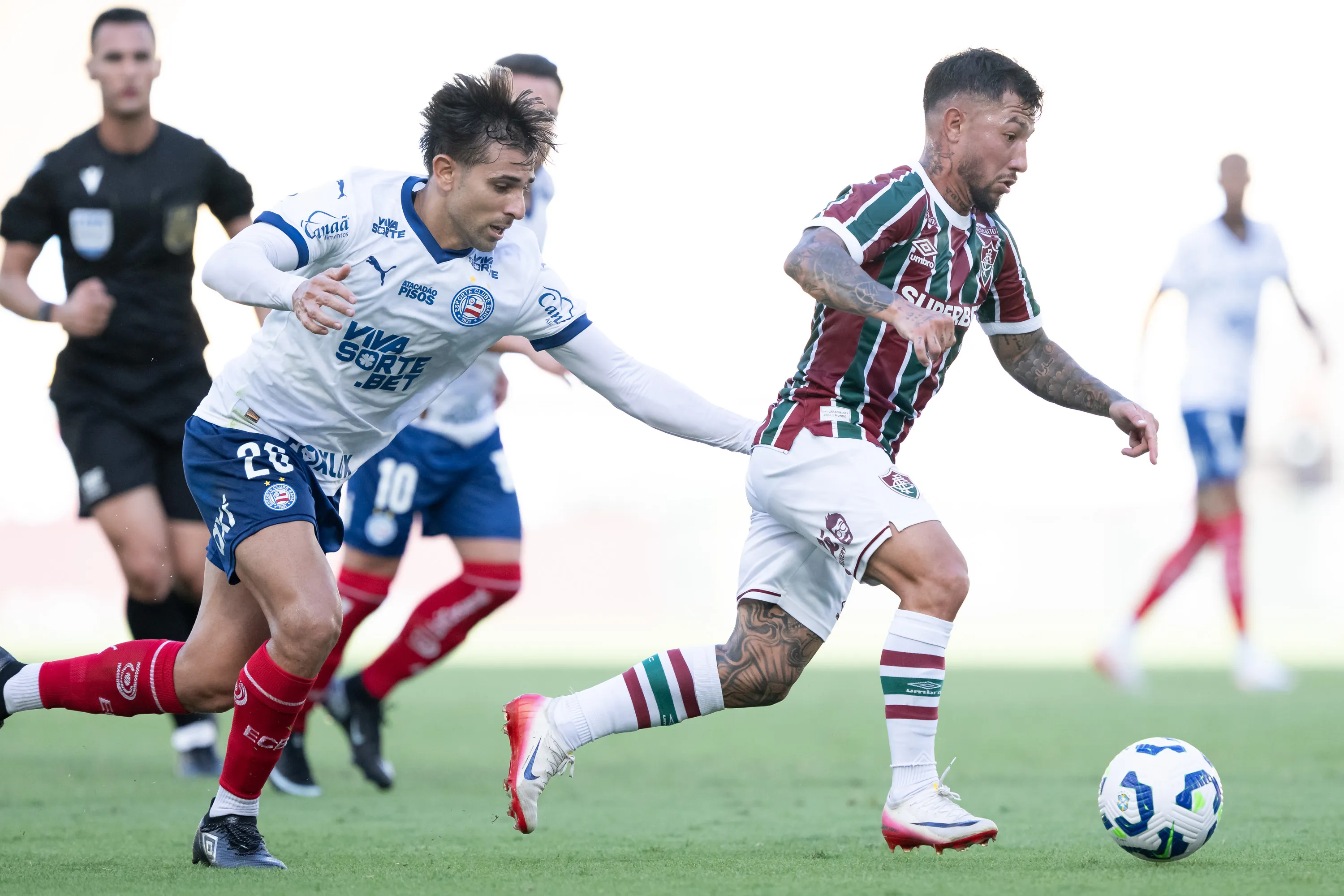 Último duelo entre as equipes aconteceu no Maracanã, pelo Brasileirão 2025, e teve vitória do Fluminense. Foto: Jorge Rodrigues/AGIF
