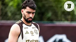 Lucas Paquetá jogador do Flamengo durante treinamento no CT Ninho do Urubu