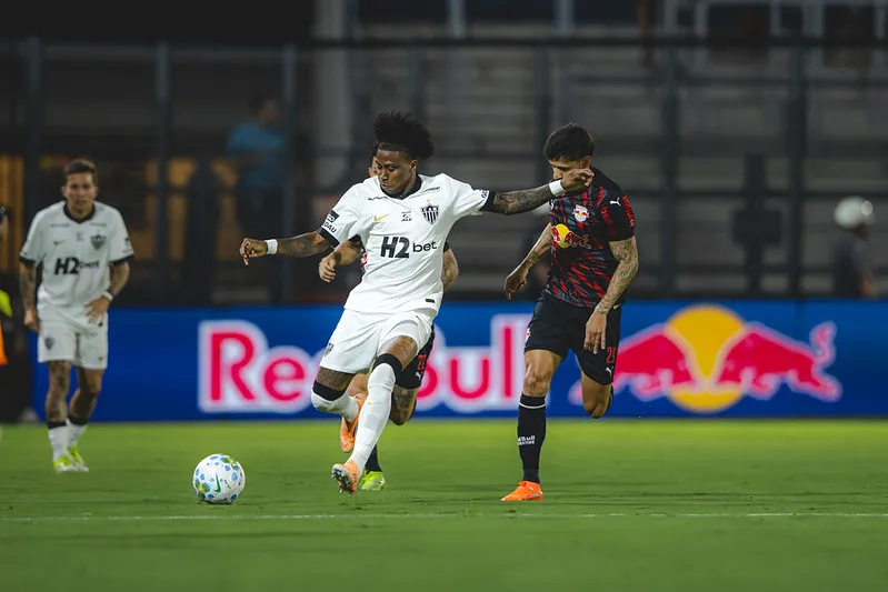 Atlético-MG perdeu para o Bragantino pelo Brasileirão. Foto: Pedro Souza/Atlético-MG