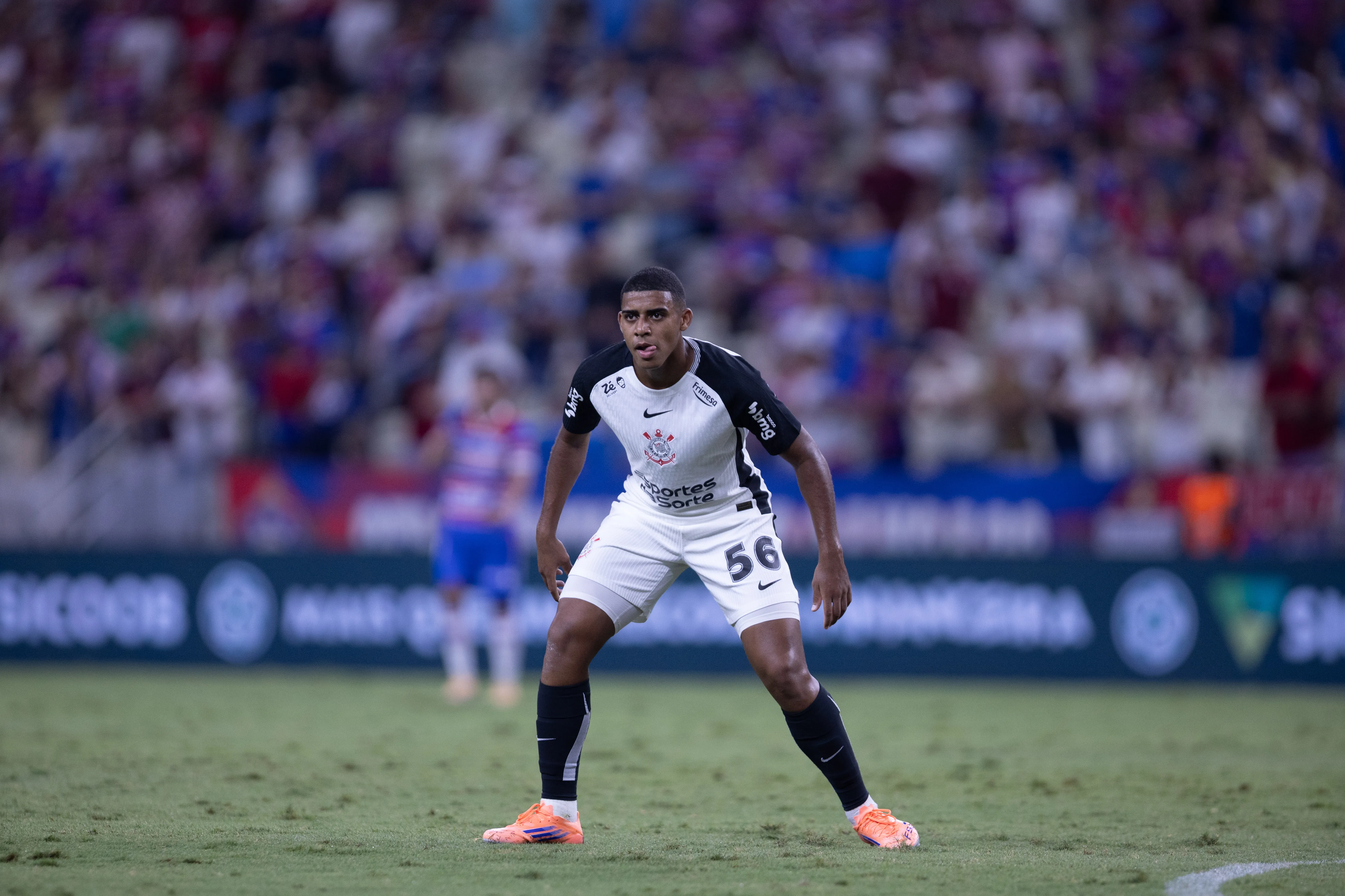 Gui Negão durante partida pelo Corinthians. Foto: Baggio Rodrigues/AGIF