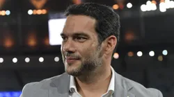 Samir Xaud presidente da CBF visto antes da partida entre Vasco e Fluminense no estadio Maracana pelo campeonato Brasileiro A 2025. Foto: Thiago Ribeiro/AGIF