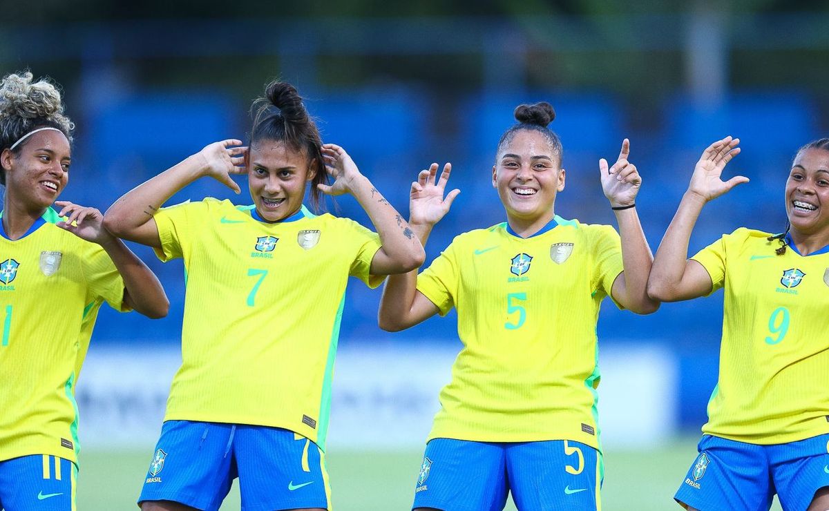 Seleção Brasileira bate Equador de virada e vence a primeira no Sul-Americano Feminino Sub-20