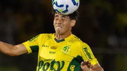 Jose Aldo jogador do Mirassol durante partida contra o Cruzeiro no estadio Jose Maria de Campos Maia pelo campeonato Brasileiro A 2025.
