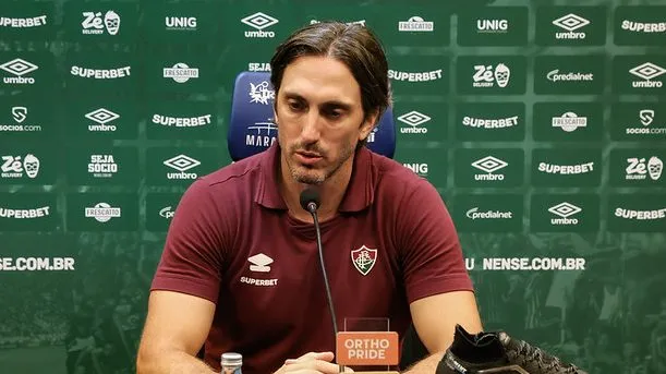 Zubeldia no Fluminense. Foto: Marcelo Gonçalves/Fluminense