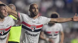 Lucas Moura encosta em números do PSG mesmo sem sequência como titular no São Paulo - Thiago RibeiroAGIF