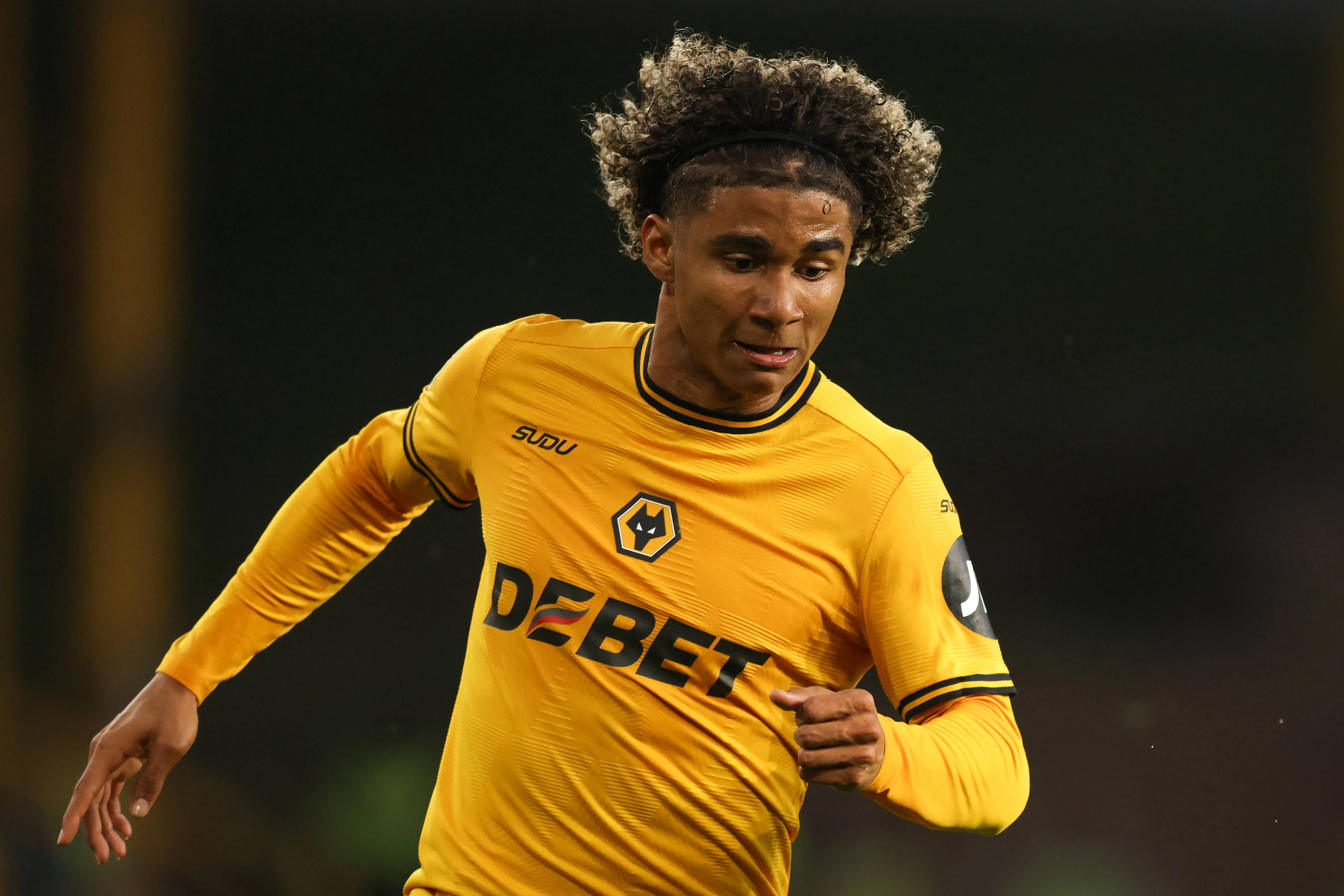 Aos 19 anos, Pedro Lima está sem espaço no Wolves e vira oportunidade de mercado para o Verdão – Foto: IMAGO / PA Images