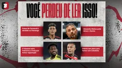 Garimpo da semana. Foto: Thiago Ribeiro/Mauricio De Souza/Thiago Ribeiro/AGIF; Ahmad Mora/Getty Images