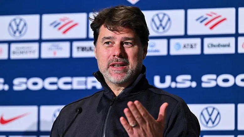 Mauricio Pochettino, técnico dos EUA. Foto: Jamie Sabau/Getty Images