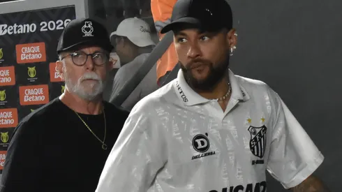 SP – SANTOS – 04/02/2026 – BRASILEIRO A 2026, SANTOS X SAO PAULO – Neymar Jr jogador do Santos durante partida contra o Sao Paulo no estadio Vila Belmiro pelo campeonato Brasileiro A 2026. Foto: Jota Erre/AGIF