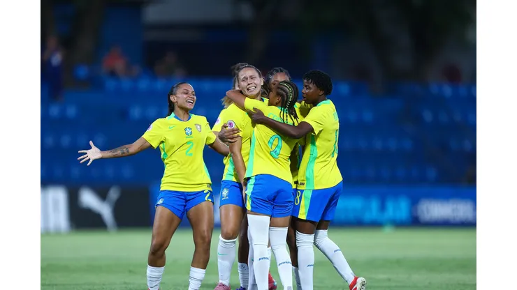 Seleção no Sul-Americano. Foto: Staff Images Woman/CBF