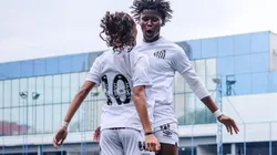 Sereias da Vila comemoram vitória na Copinha. Foto: Reinaldo Campos/Santos