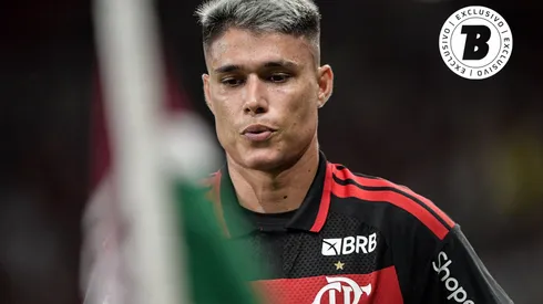 Luis Araújo foi buscado por Alexandre Mattos, mas Flamengo fechou a porta para o Santos – Foto: Thiago Ribeiro/AGIF
