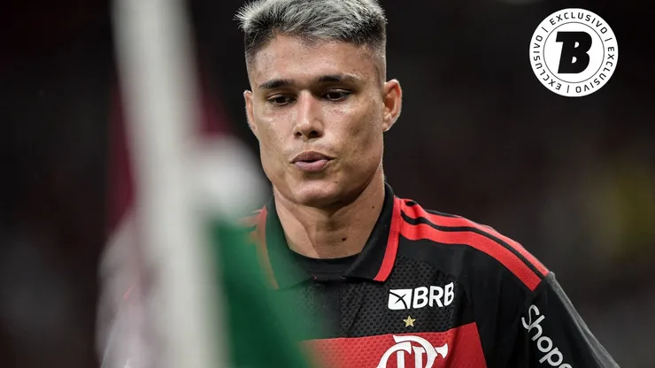 Luis Araújo foi buscado por Alexandre Mattos, mas Flamengo fechou a porta para o Santos - Foto: Thiago Ribeiro/AGIF