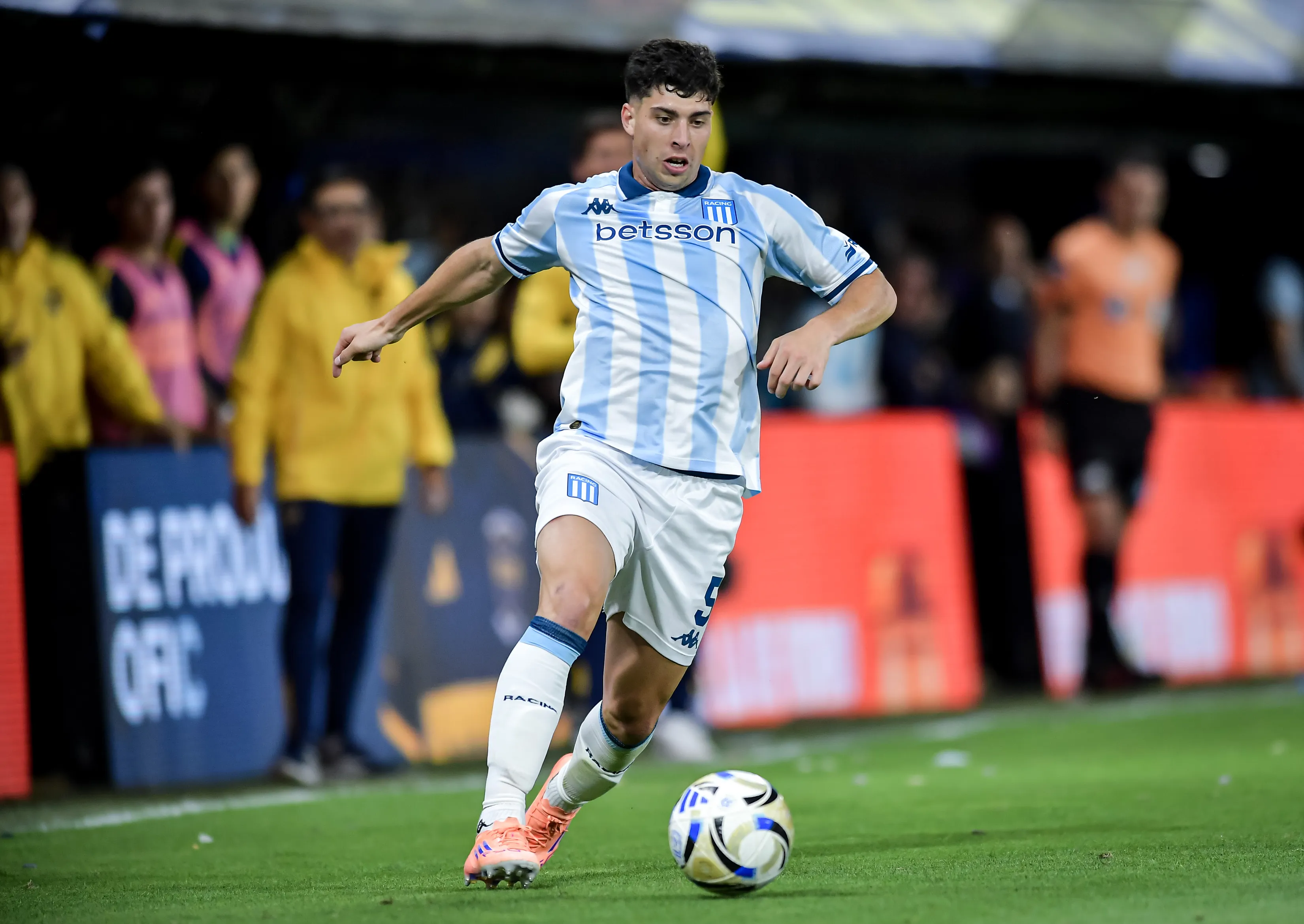 Nardoni encerra uma passagem positiva pelo Racing. Photo by Marcelo Endelli/Getty Images