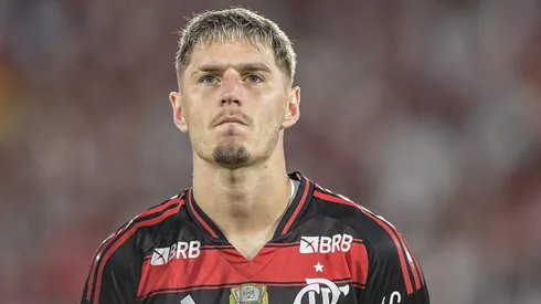 Varela, jogador do Flamengo em 2026.