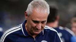 Tite tecnico do Cruzeiro durante partida contra o Coritiba no estadio Mineirao pelo campeonato Brasileiro A 2026. Foto: Fernando Moreno/AGIF