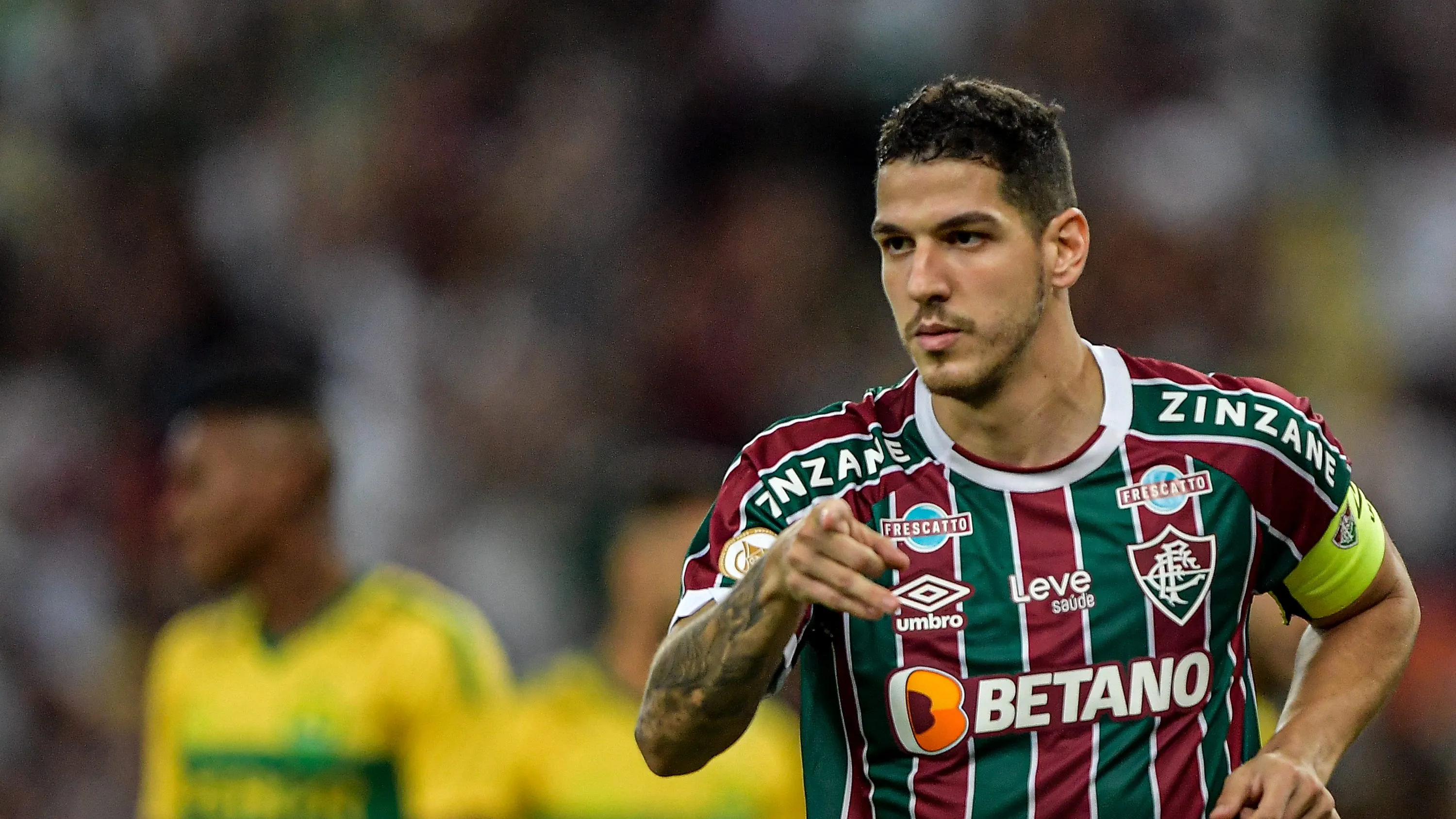 Nino brilhou com a camisa do Fluminense. Foto: Thiago Ribeiro/AGIF