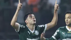 Bruno Rodrigues, atacante do Palmeiras em partida pelo campeonato brasileiro (Foto: Alexandre Schneider/Getty Images)