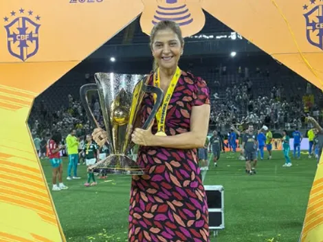 Leila Pereira elogia título do Palmeiras na Supercopa Feminina