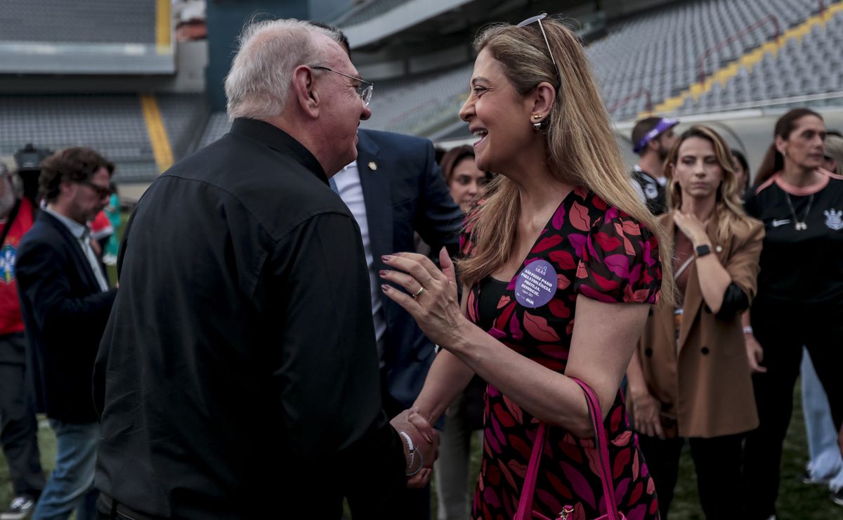 Leila Pereira, presidente do Palmeiras, cutuca ao vivo a Rede Globo por horário da Supercopa feminina