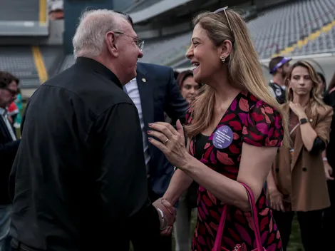 Leila Pereira, presidente do Palmeiras, cutuca ao vivo a Rede Globo