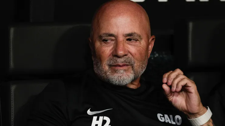 Sampaoli técnico do Atlético. Foto: Fernando Moreno/AGIF