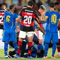 Jogador do Sampaio sofre convulsão em jogo contra o Flamengo