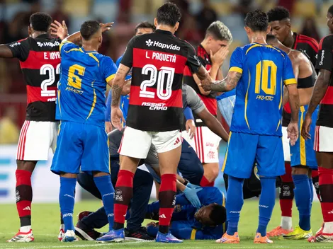 Jogador do Sampaio sofre convulsão em jogo contra o Flamengo