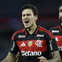Pedro marca e abre o placar para o Flamengo