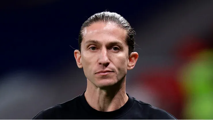 Filipe Luís, técnico do Flamengo em partida pelo campeonato brasileiro (Foto: Getty Images/Getty Images)