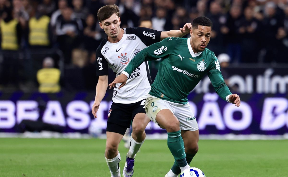 Corinthians x Palmeiras será transmitido pela Record, CazéTV, HBO Max e Bolavip Brasil