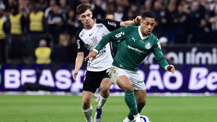 Corinthians x Palmeiras. Foto: Marcello Zambrana/AGIF
