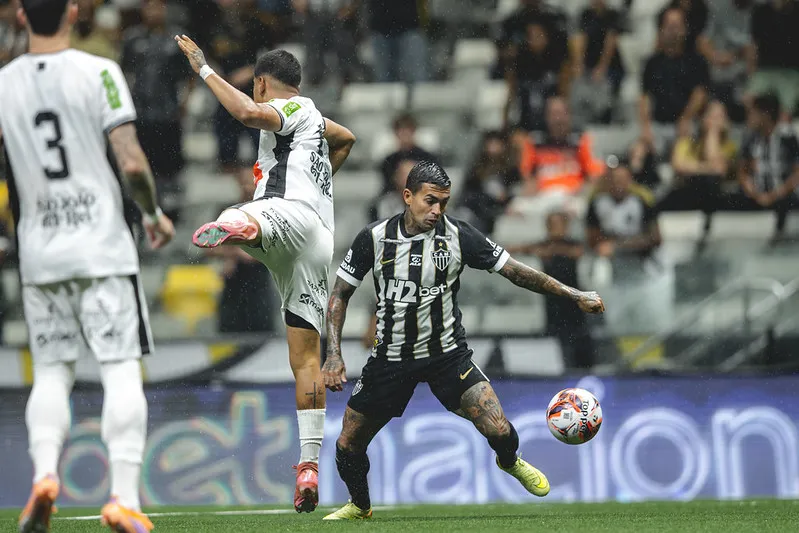 Atlético-MG empatou com o Athletic pelo Campeonato Mineiro. Foto: Pedro Souza/Atlético-MG