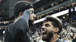 Corintianos confiam na dupla Memphis Depay e Yuri Alberto (Photo by Alexandre Schneider)